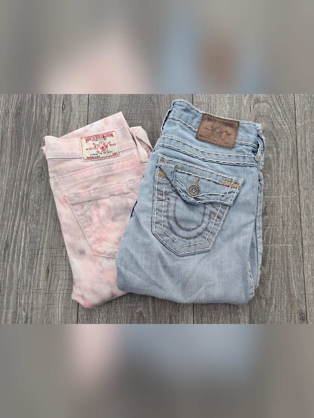 True Religion: Jeans Bundle Y2K Billy Super T Casey Skinny. #318/319